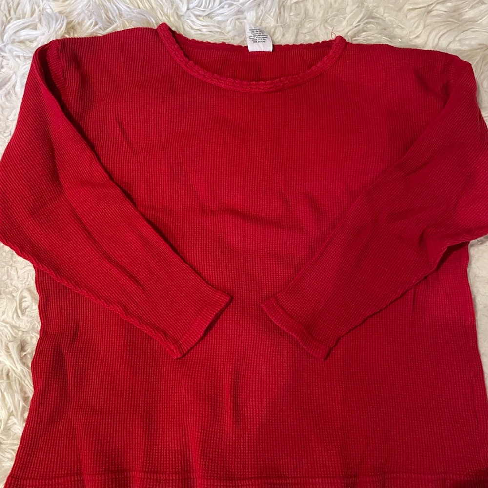 Women's Red Sweater